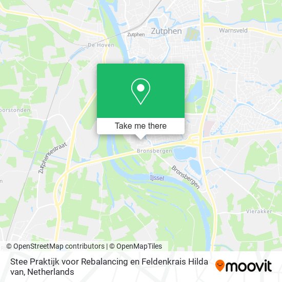 Stee Praktijk voor Rebalancing en Feldenkrais Hilda van map