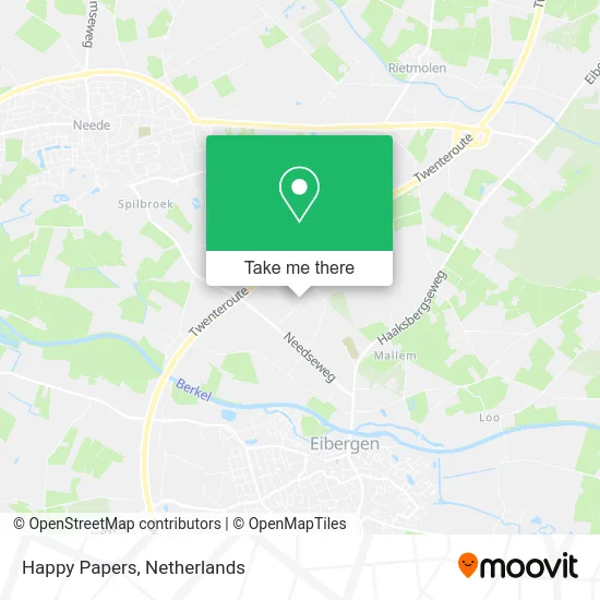 Happy Papers map