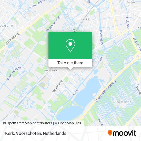 Kerk, Voorschoten map