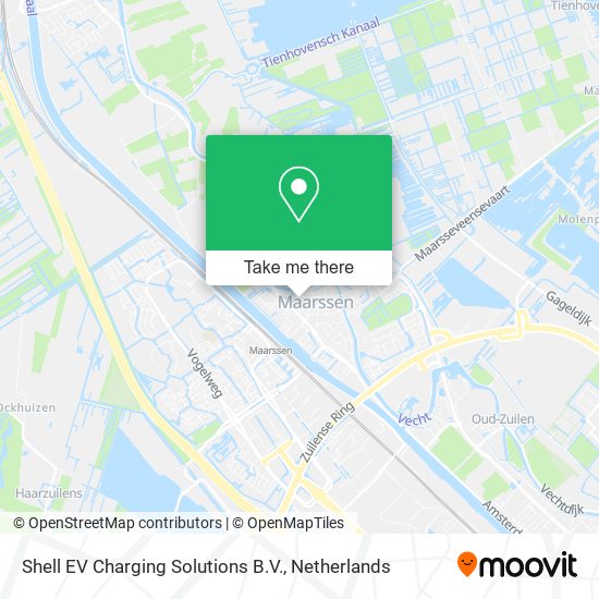 Shell EV Charging Solutions B.V. map