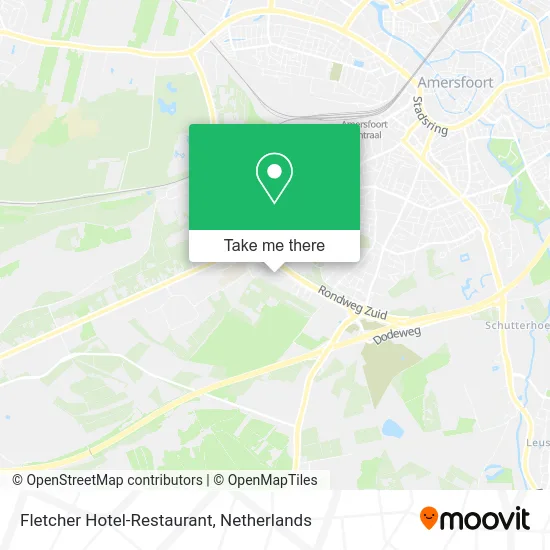 Fletcher Hotel-Restaurant map
