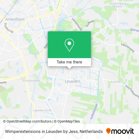 Wimperextensions in Leusden by Jess map