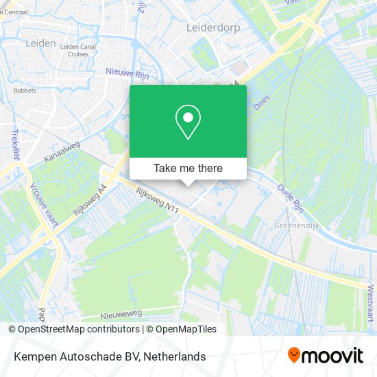 Kempen Autoschade BV map