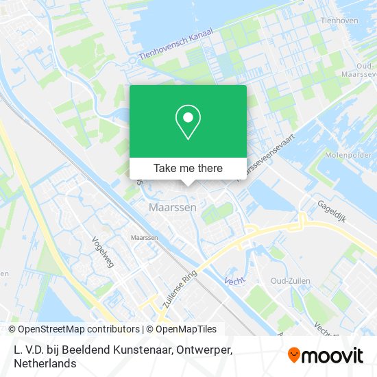 L. V.D. bij Beeldend Kunstenaar, Ontwerper map