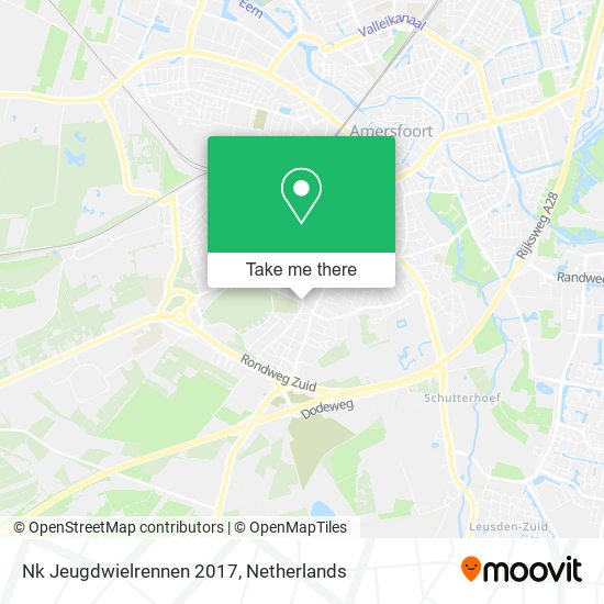 Nk Jeugdwielrennen 2017 map