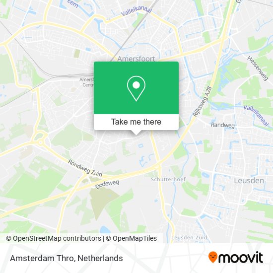 Amsterdam Thro map