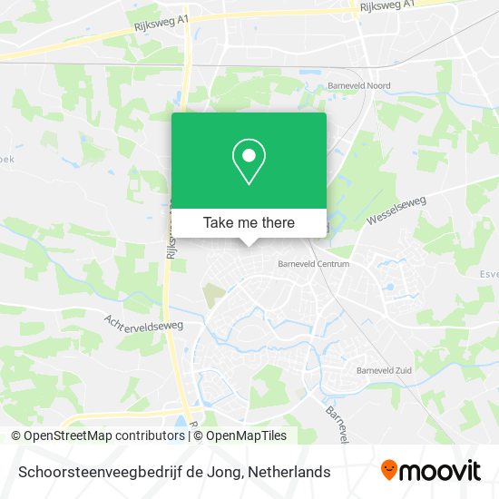 Schoorsteenveegbedrijf de Jong map