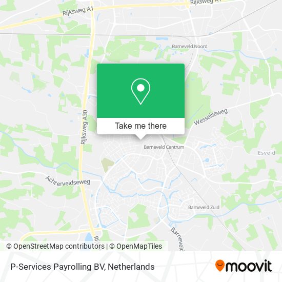 P-Services Payrolling BV map