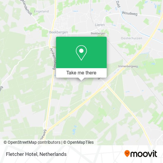 Fletcher Hotel map