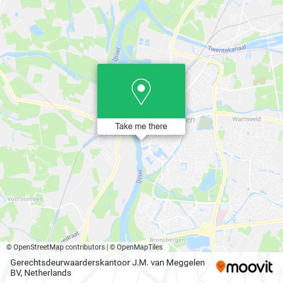 Gerechtsdeurwaarderskantoor J.M. van Meggelen BV map