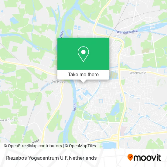 Riezebos Yogacentrum U F Karte