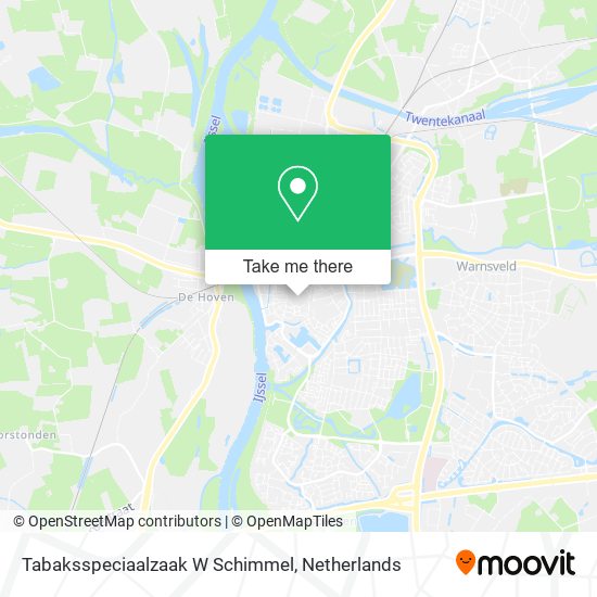 Tabaksspeciaalzaak W Schimmel map