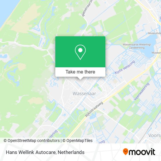 Hans Wellink Autocare map