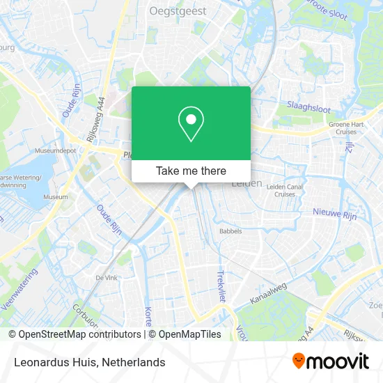 Leonardus Huis map