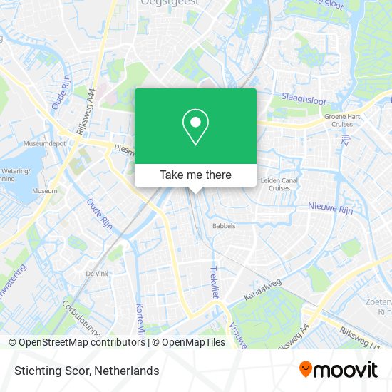 Stichting Scor map