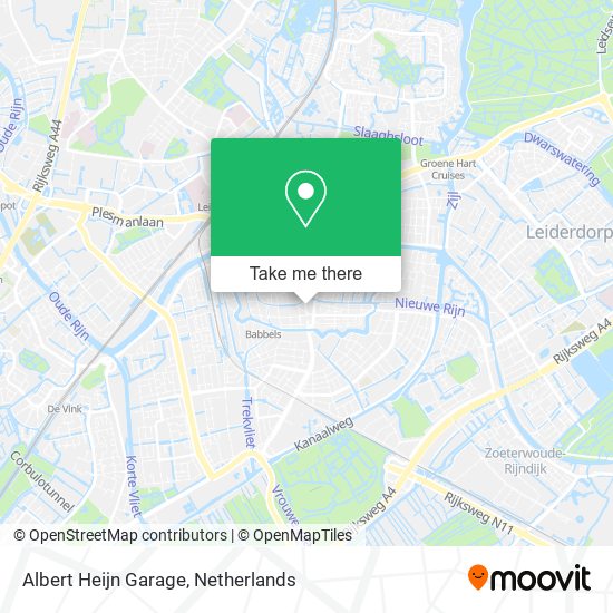 Albert Heijn Garage map