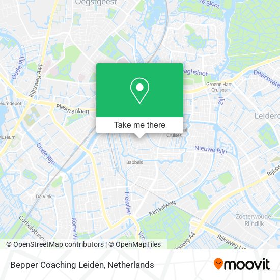 Bepper Coaching Leiden Karte