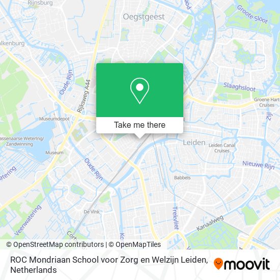 ROC Mondriaan School voor Zorg en Welzijn Leiden Karte