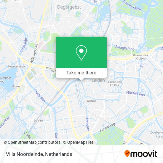 Villa Noordeinde map