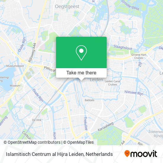 Islamitisch Centrum al Hijra Leiden map