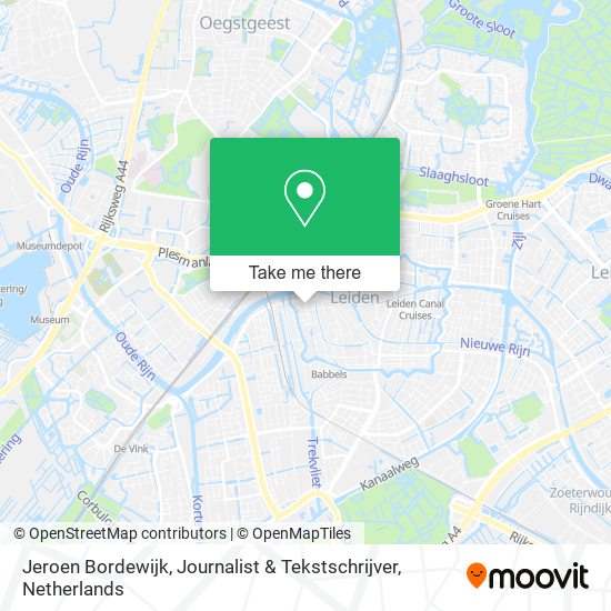 Jeroen Bordewijk, Journalist & Tekstschrijver map