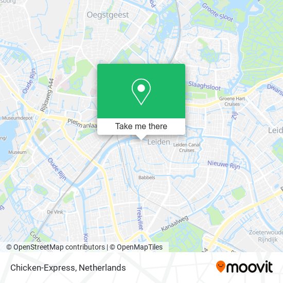 Chicken-Express map