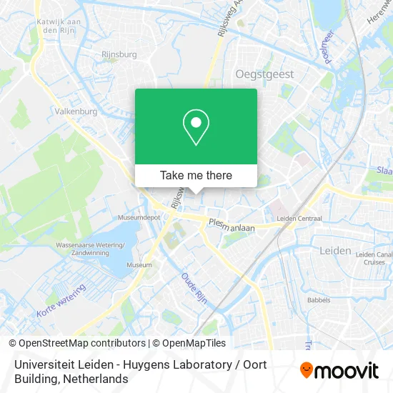 Universiteit Leiden - Huygens Laboratory / Oort Building map