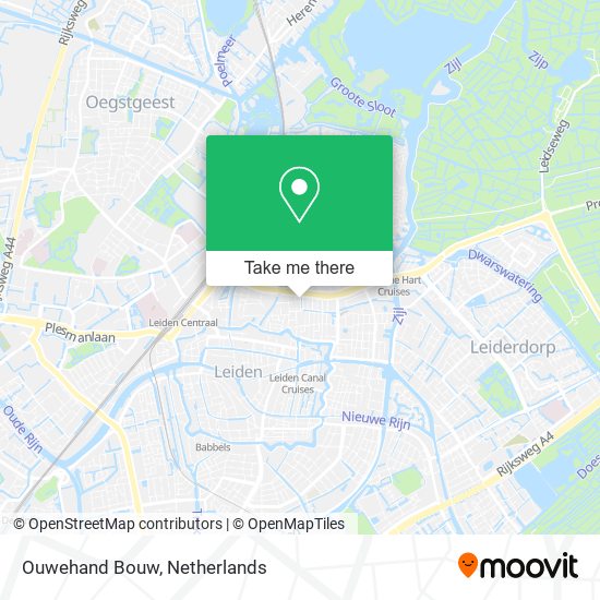 Ouwehand Bouw map