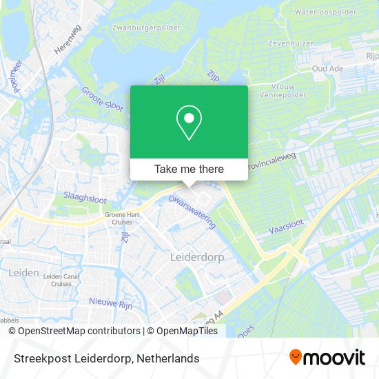 Streekpost Leiderdorp map