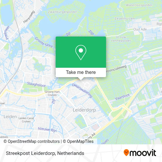 Streekpost Leiderdorp map