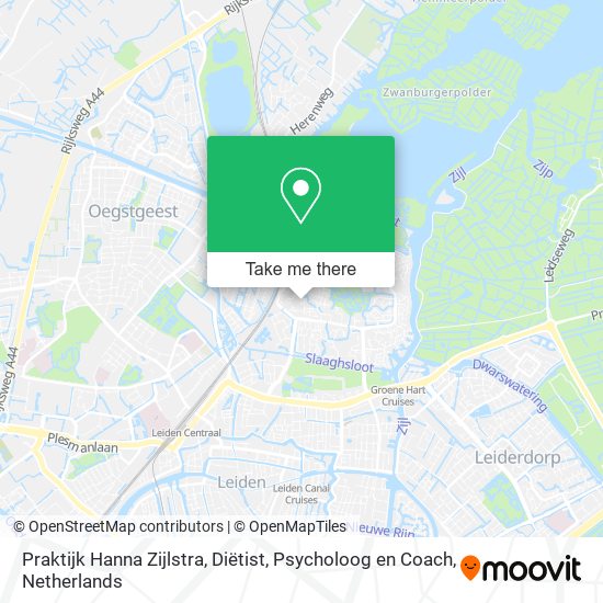 Praktijk Hanna Zijlstra, Diëtist, Psycholoog en Coach map