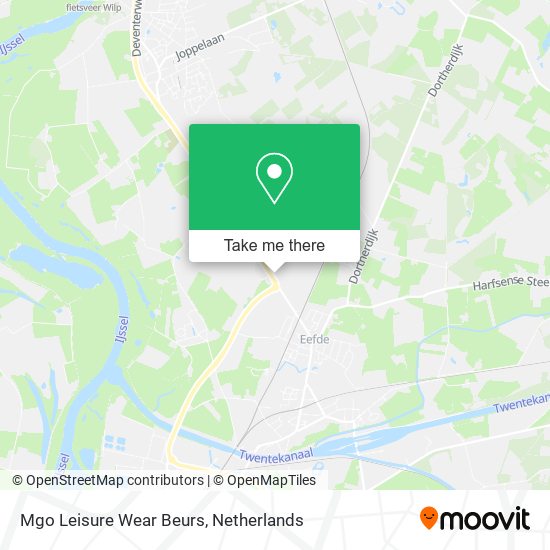 Mgo Leisure Wear Beurs map