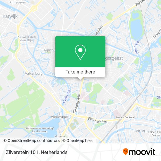 Zilverstein 101 map