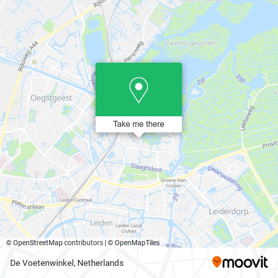 De Voetenwinkel map