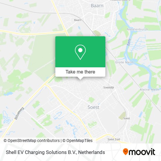 Shell EV Charging Solutions B.V. map