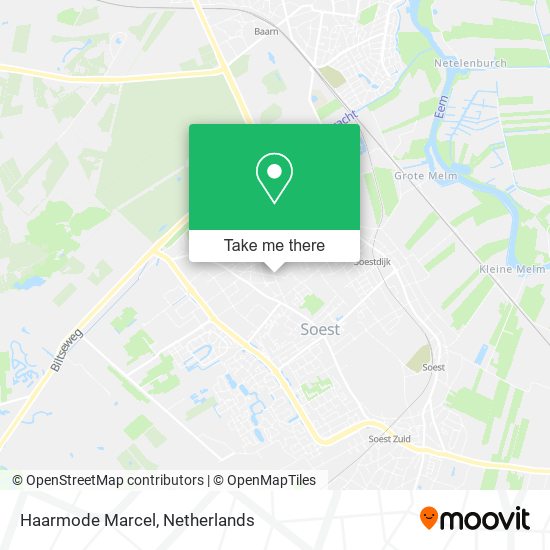 Haarmode Marcel map