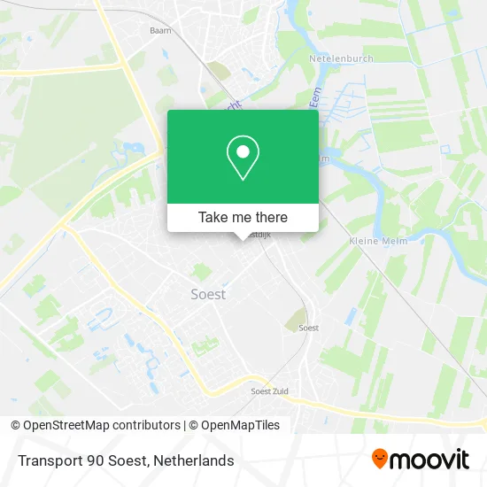 Transport 90 Soest map