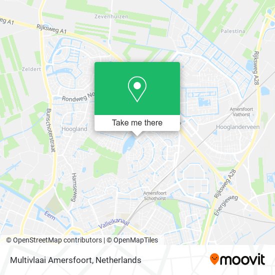 Multivlaai Amersfoort map