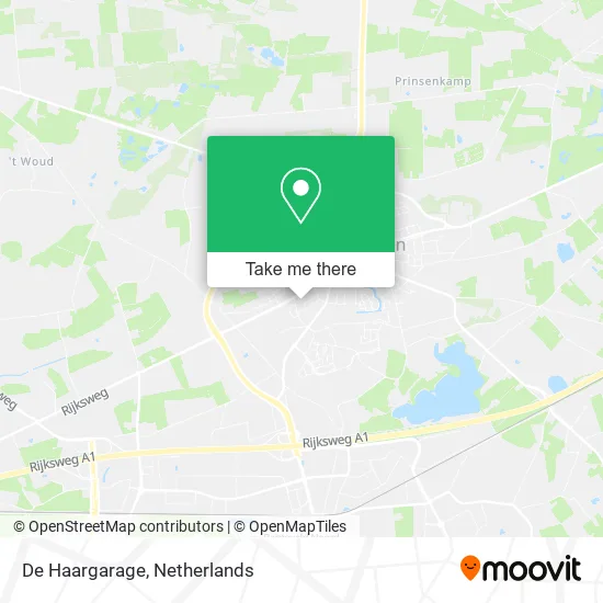 De Haargarage map