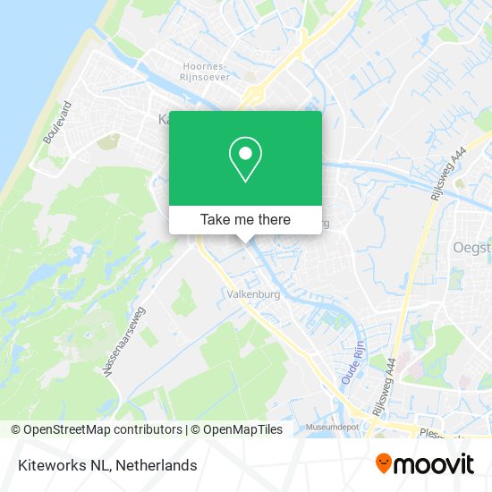 Kiteworks NL map