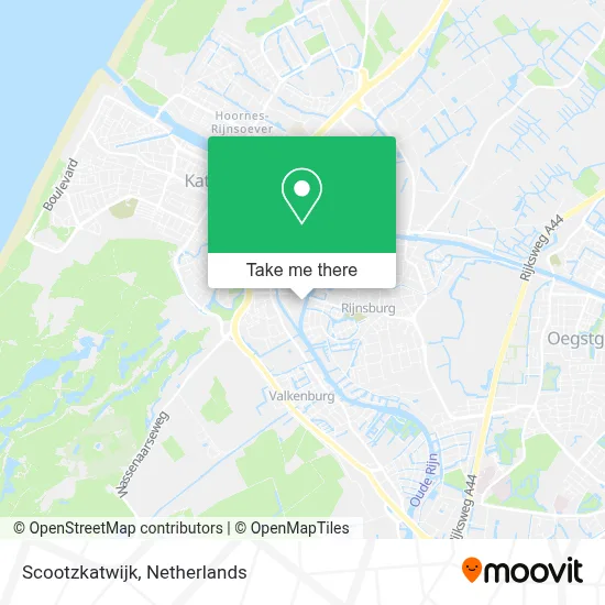 Scootzkatwijk map