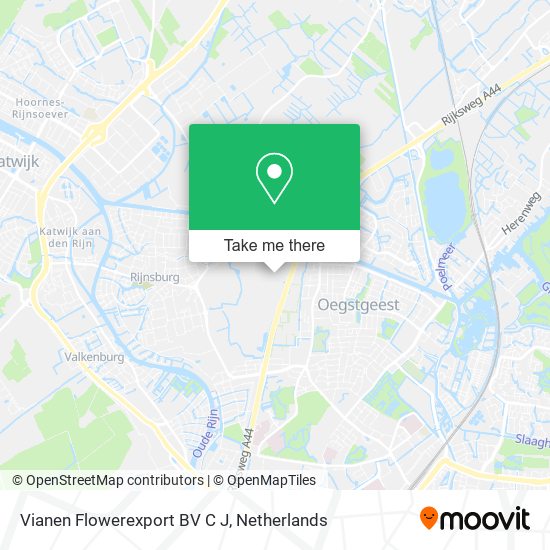 Vianen Flowerexport BV C J map