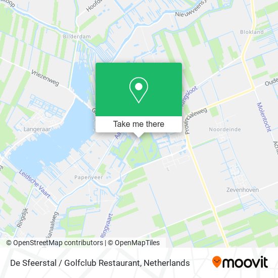 De Sfeerstal / Golfclub Restaurant map