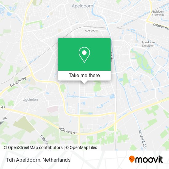 Tdh Apeldoorn map