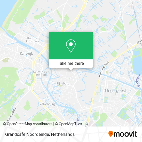 Grandcafe Noordeinde map