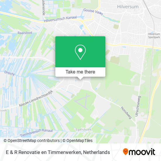 E & R Renovatie en Timmerwerken Karte