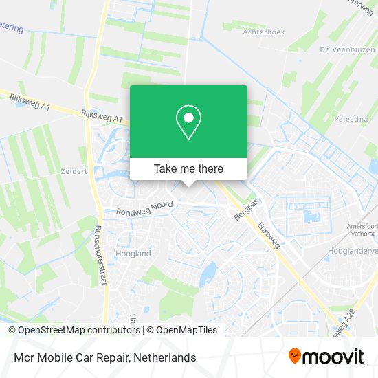 Mcr Mobile Car Repair map