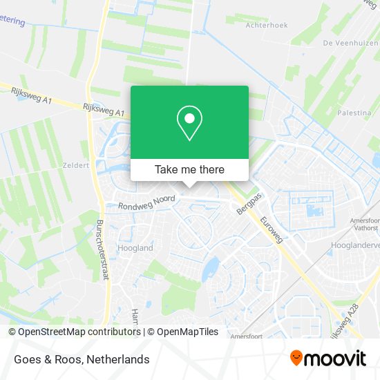 Goes & Roos map