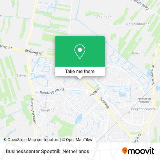 Businesscenter Spoetnik map