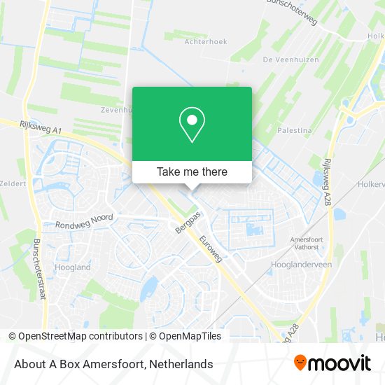 About A Box Amersfoort map
